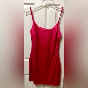 Missguided Petite Satin Slip Dress